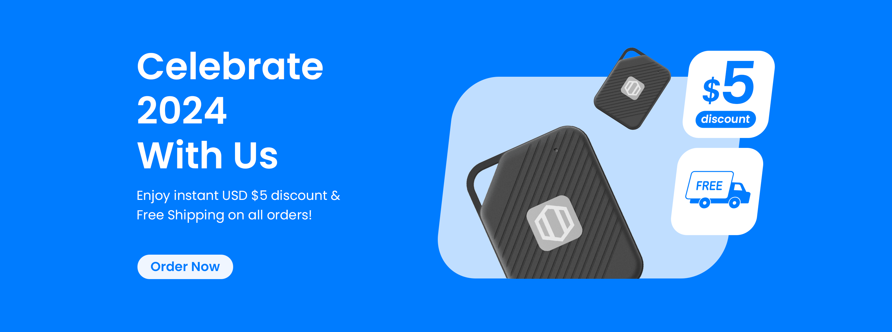 Seasonal offer — instant discount and free shipping