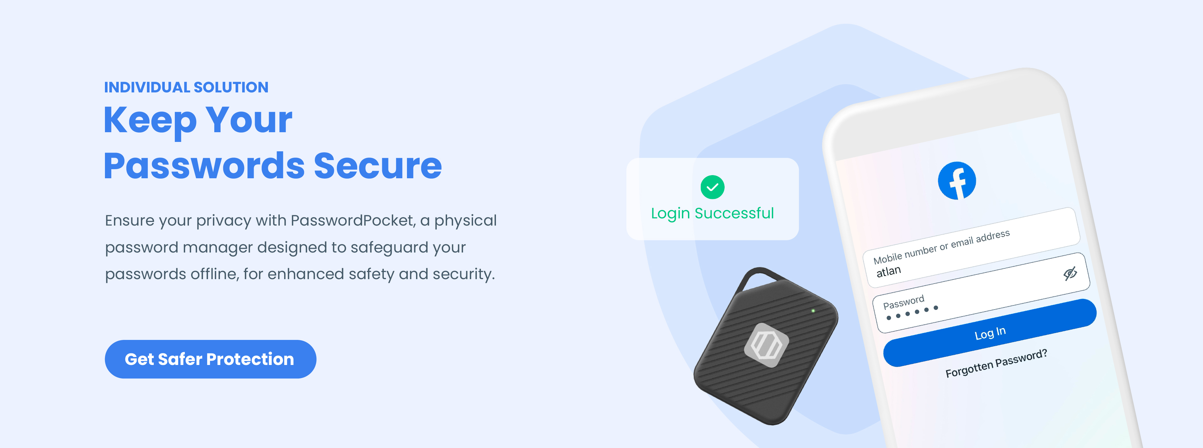 Keep your logins secure — SecureKey Mini offline hardware vault